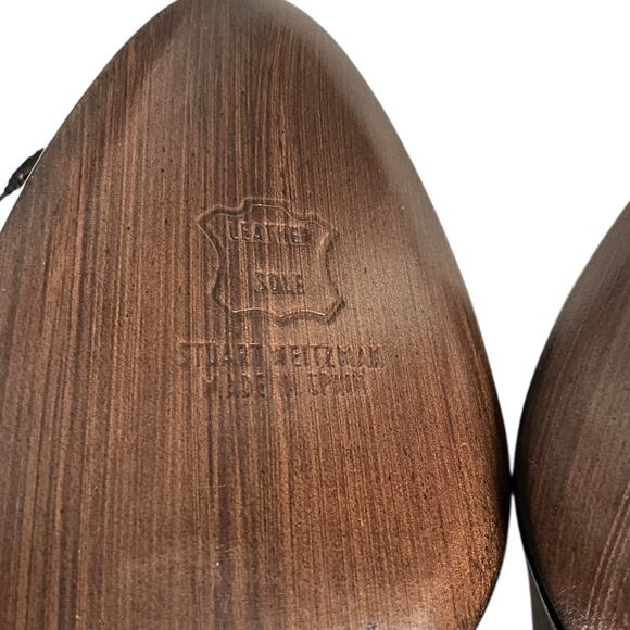 Stuart Weitzman Black Patent Leather Heels –Size 8 Made in Spain New Without Box - Picture 9 of 12